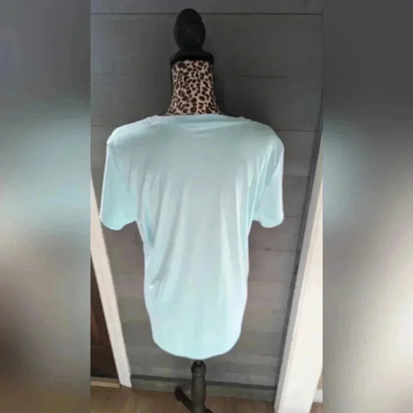 Short Sleeve SPF 50+ Sun Protection Quick Dry Women's Shirt Light Blue XL (EUC) - Picture 10 of 13